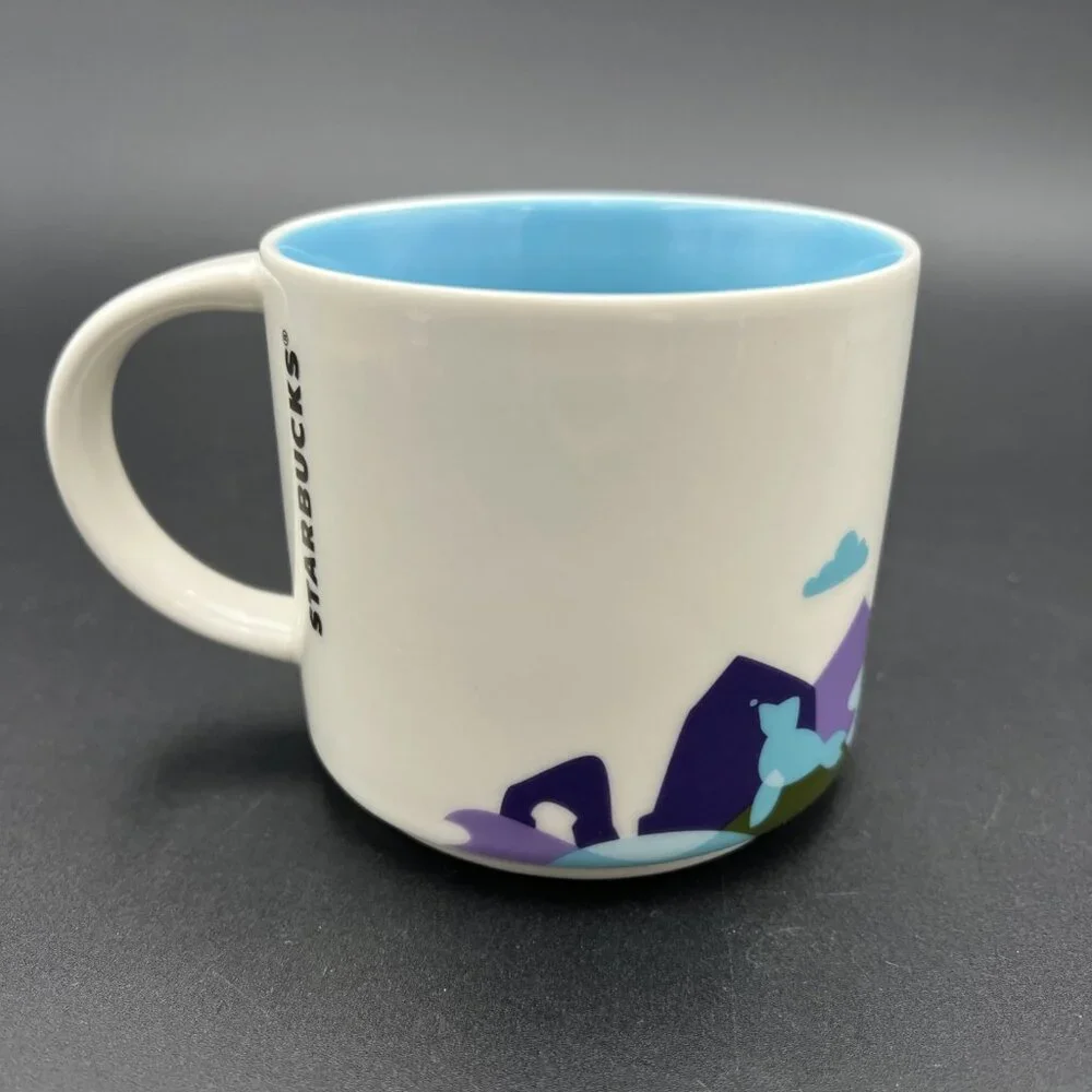 Starbucks Oregon You Are Here Coffee Mug Collector Series City 2017 14 oz - Picture 6 of 11
